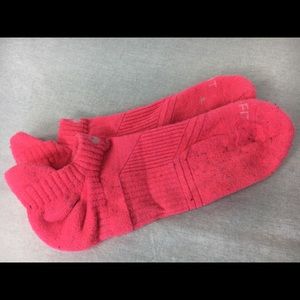 Nike Pink Dri-Fit Cushioned Socks and Black Socks